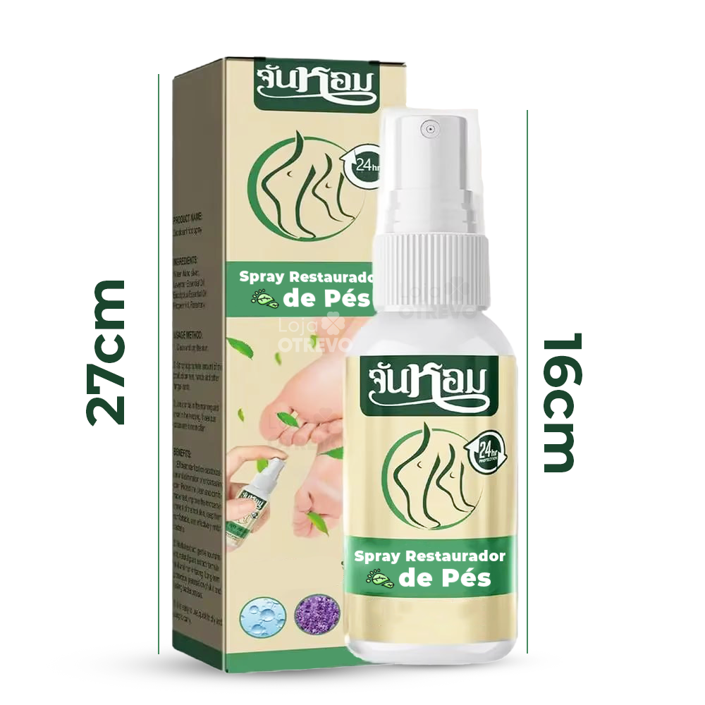 DermaShield - Spray Restaurador Rápido de Pés