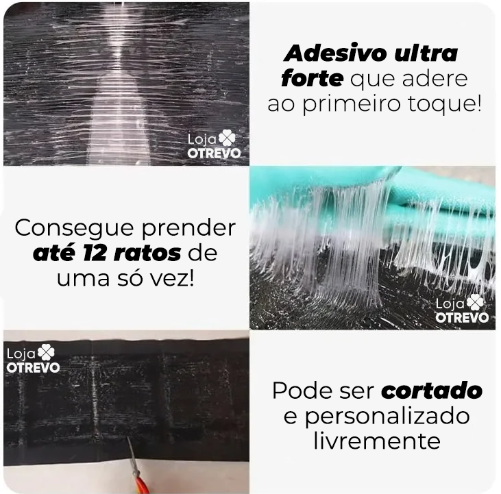 CatchMouse® - Armadilha Pegajosa Para Ratos